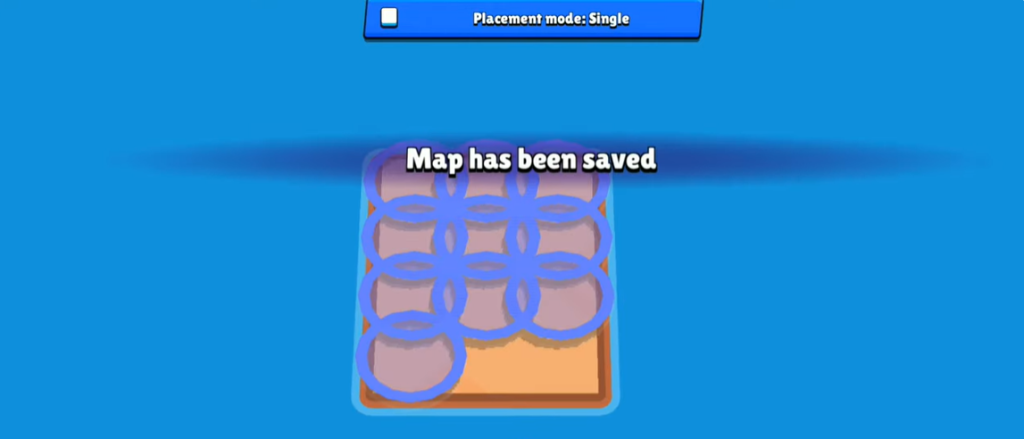 map has been saved